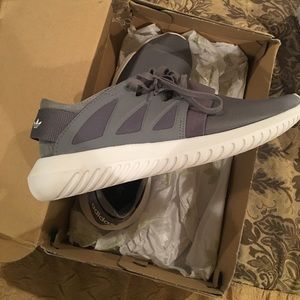 Women's adidas grey tubular